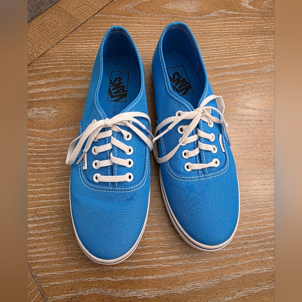 Vans Canvas Sneakers Neon Blue